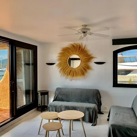 Yachts View, 100m Beach Saint-tropez, Fiber Wifi High Speed Apartment Cogolin