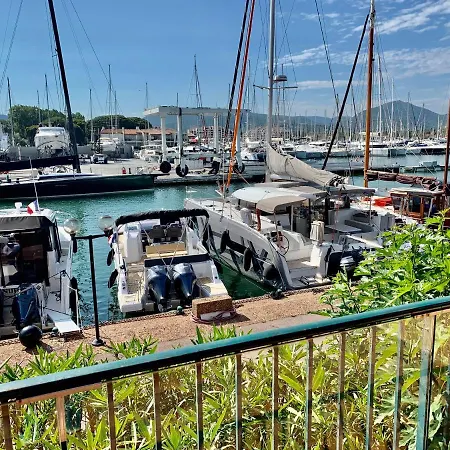 Apartment Yachts View, 100m Beach Saint-tropez, Fiber Wifi High Speed *
